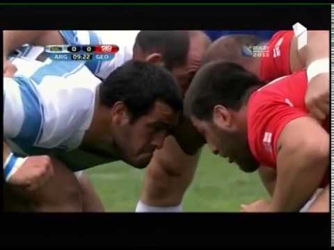 Georgia vs Argentina,   Rugby World Cup 2011 - ქართული კომენტარით